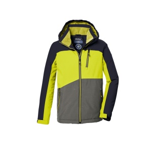 Killtec Winterjacke Kow 370 mit Kapuze und Schneefang (wind- und wasserdicht, atmungsaktiv, PFC-frei) dunkelnavy Kinder